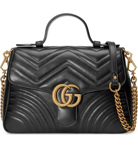 gucci handbags gg marmont|gucci marmont bag small size.